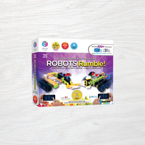 Robot Rumble Motor Robots Rumble Kit | Tenka Inc.